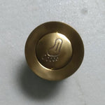 Load image into Gallery viewer, Brass Polished Brass Popup Waste for Bathtubs
