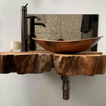 Copper Boat Sink