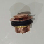 Load image into Gallery viewer, Copper Finish Brass Popup Waste for Bathtubs
