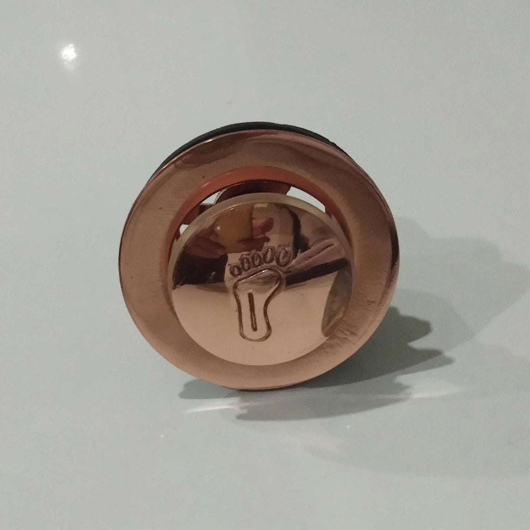 Copper Finish Brass Popup Waste for Bathtubs