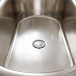 Load image into Gallery viewer, Nickel Finish Brass Popup Waste for Bathtubs
