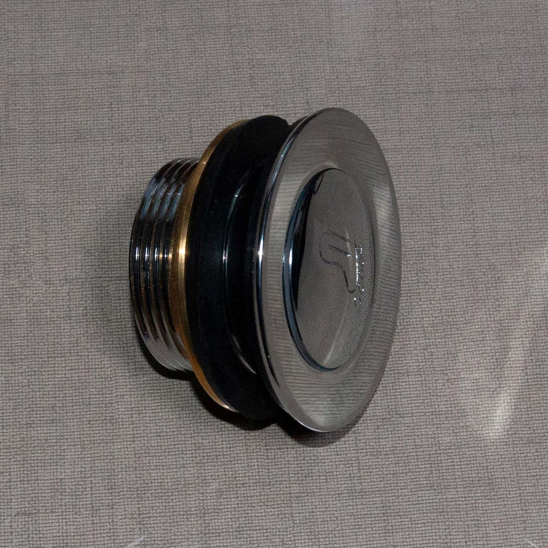 Nickel Finish Brass Popup Waste for Bathtubs