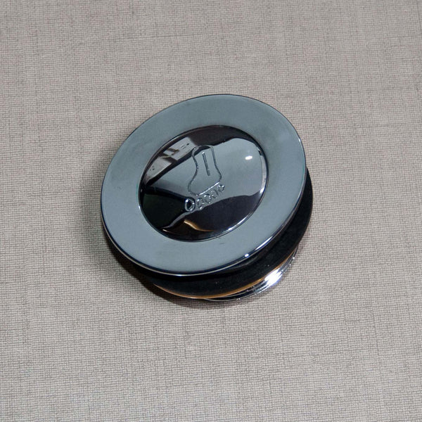 Nickel Finish Brass Popup Waste for Bathtubs