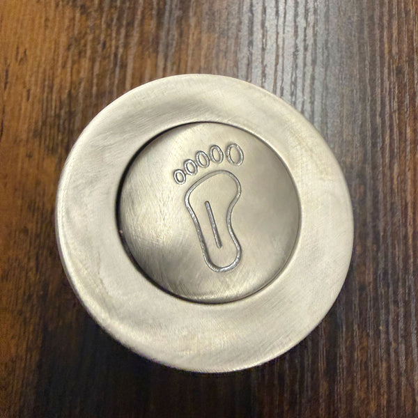 Tin Finish Brass Popup Waste for Bathtubs