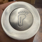 Load image into Gallery viewer, Tin Finish Brass Popup Waste for Bathtubs
