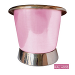 Load image into Gallery viewer, Slanting Base Copper Bathtub Nickel Inside &amp; on Base RAL 4003 Exterior
