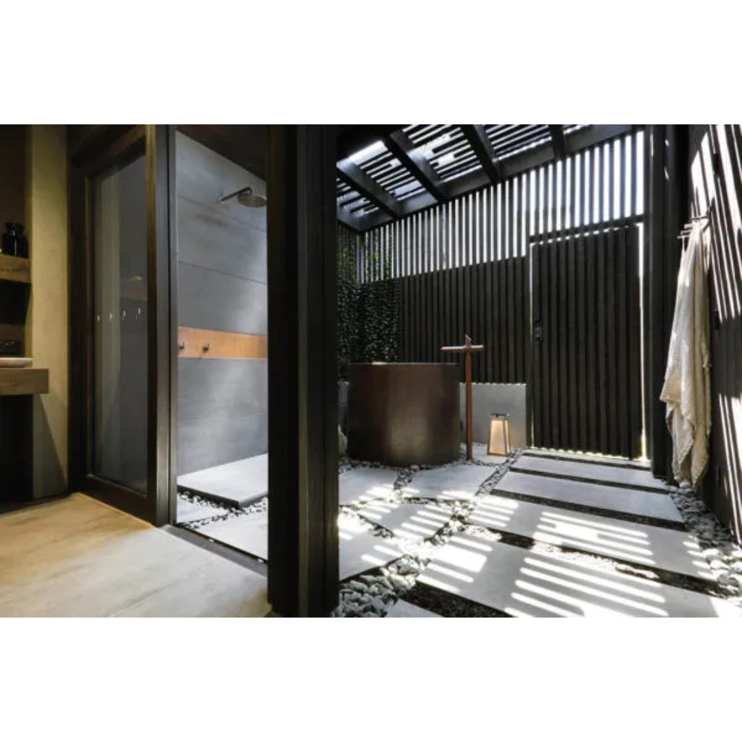 45-inch Hammered Antique Japanese Style Soaking