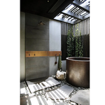 Load image into Gallery viewer, 45-inch Hammered Antique Japanese Style Soaking
