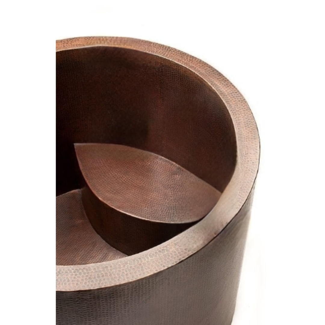 45-inch Hammered Antique Japanese Style Soaking