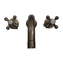 Dixon Brass Finish Wall Mount Faucet - Coppersmith Creations