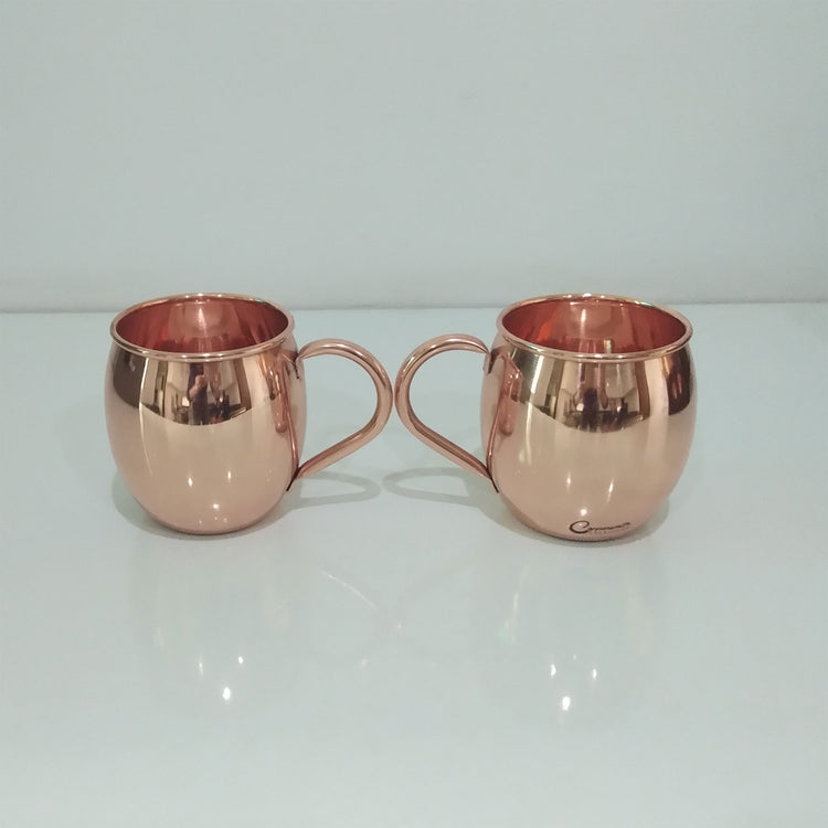 Copper Moscow Mule Mugs Plain