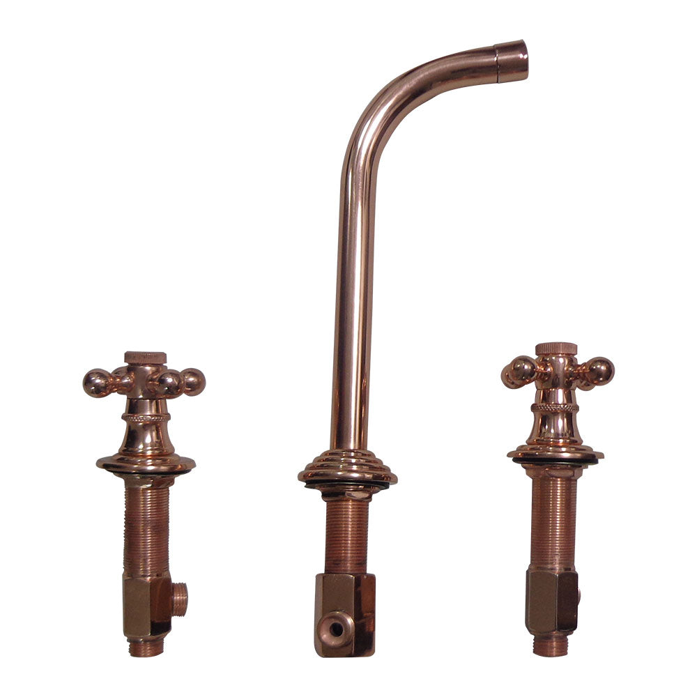 Dixon Copper Finish Wall Mount Tap