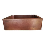Load image into Gallery viewer, Copper Sink Hammered Front Apron 23.50 x 17.50 x 8 inch
