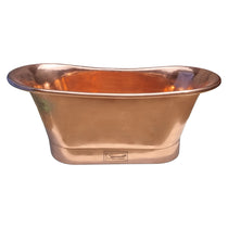 Straight Base Copper Bathtub Full Copper