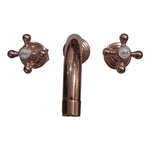 Load image into Gallery viewer, Dixon Copper Finish Wall Mount Faucet - Coppersmith Creations
