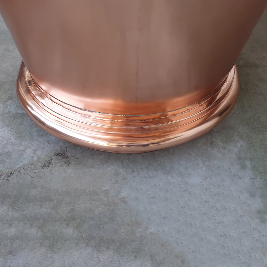 Copper Bathtub Nickel Inside Shining Copper Outside
