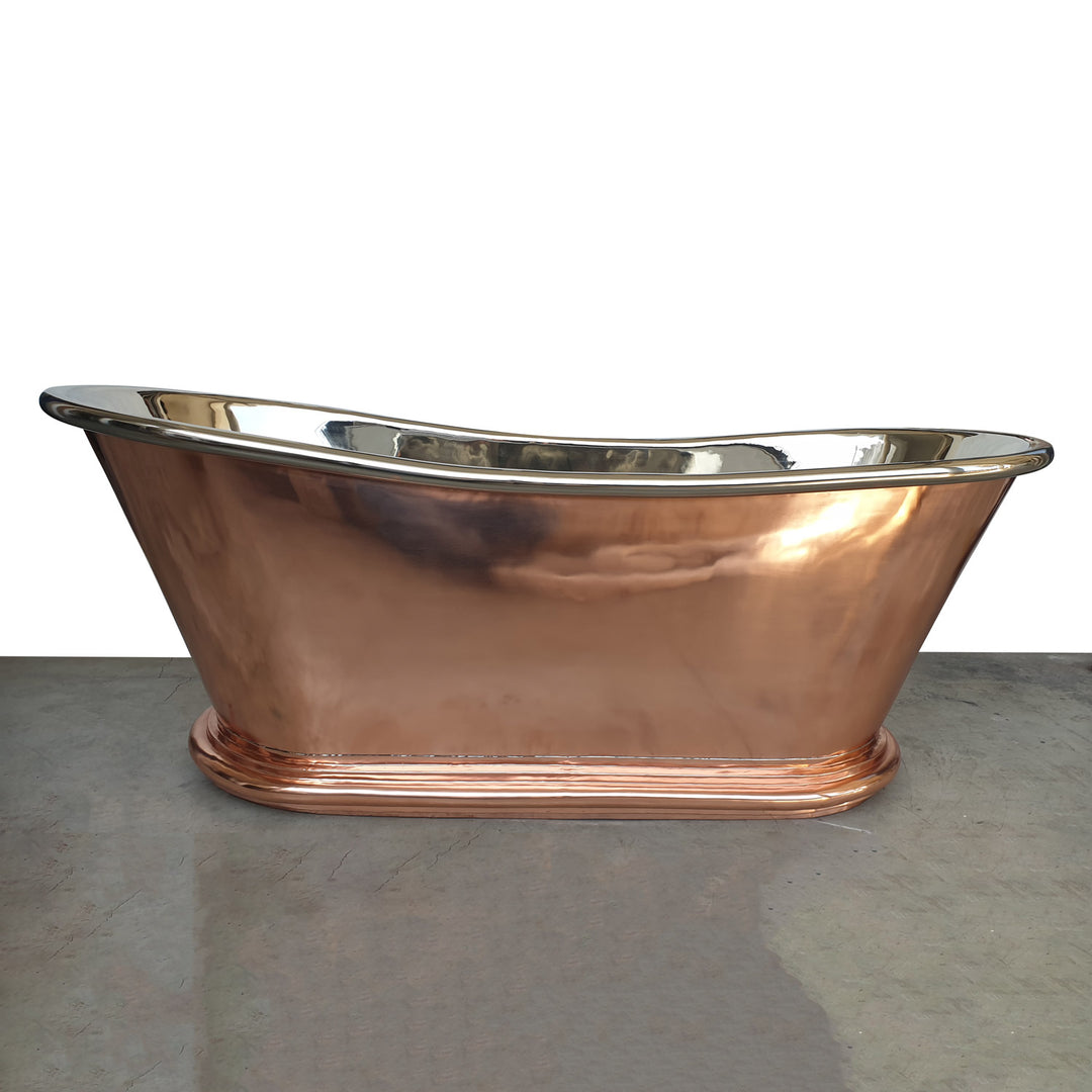 Copper Bathtub Nickel Inside Shining Copper Outside