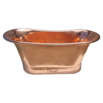 Load image into Gallery viewer, Straight Base Copper Bathtub Full Copper
