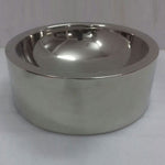 Load image into Gallery viewer, Double Wall Copper Sink Nickel Finish Inside Outside - Coppersmith Creations
