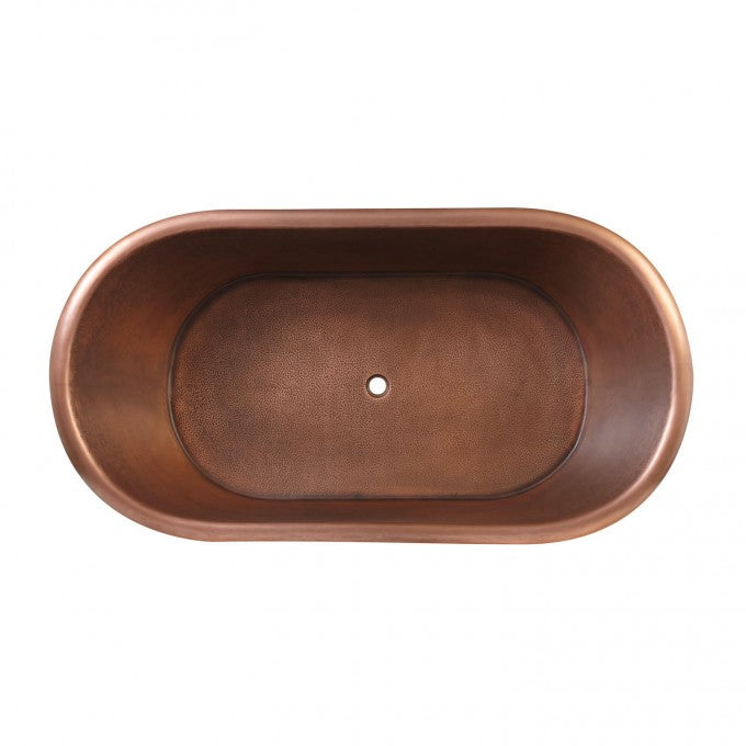 Copper Tub Nickel Exterior