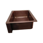 Load image into Gallery viewer, Copper Sink Vine Front Apron 23.50 x 17.50 x 8 inch

