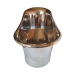Load image into Gallery viewer, Straight Base Copper Bathtub Full Nickel Finish
