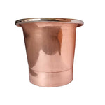 Load image into Gallery viewer, Straight Base Copper Bathtub Nickel Inside
