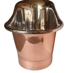 Load image into Gallery viewer, Straight Base Copper Bathtub Nickel Inside
