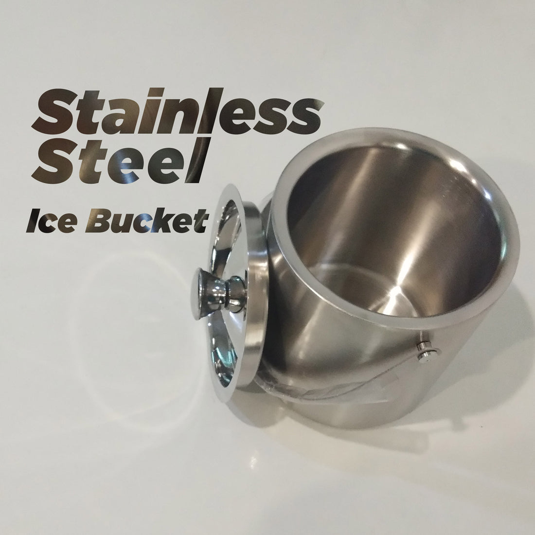 Stainless Steel Ice Bucket