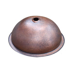 Load image into Gallery viewer, Oval Copper Sink Medium Antique 20 x 15.50 x 6 inch

