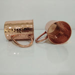 Load image into Gallery viewer, Cylindrical Copper Mugs Hammered

