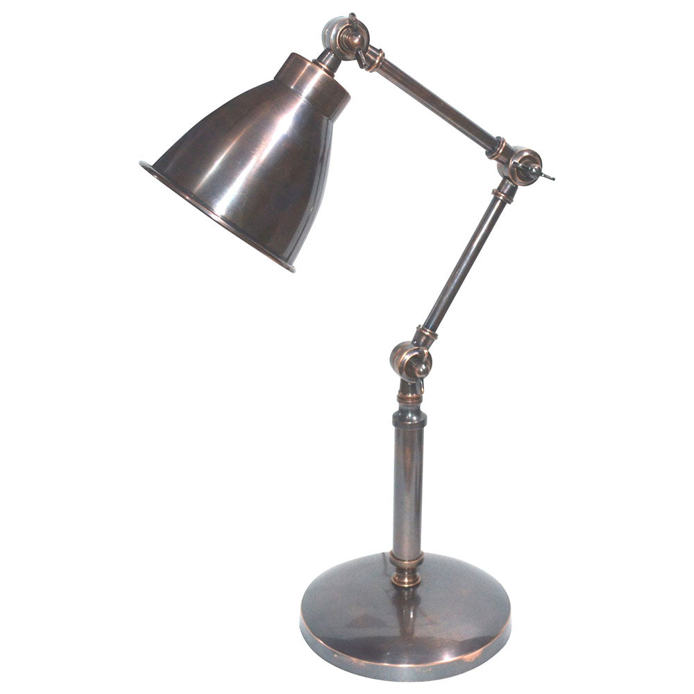 Adjustable Shakespeare Lamp - Coppersmith Creations