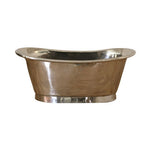 Load image into Gallery viewer, Copper Bathtub Nickel Inside Nickel Outside - Coppersmith Creations
