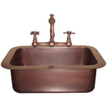 Load image into Gallery viewer, Single Well Drop-In Copper Sink
