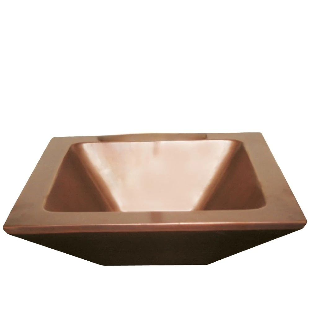 Rectangular Double Wall Copper Sink
