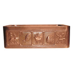 Load image into Gallery viewer, Copper Farmhouse Sink Animal Front Apron

