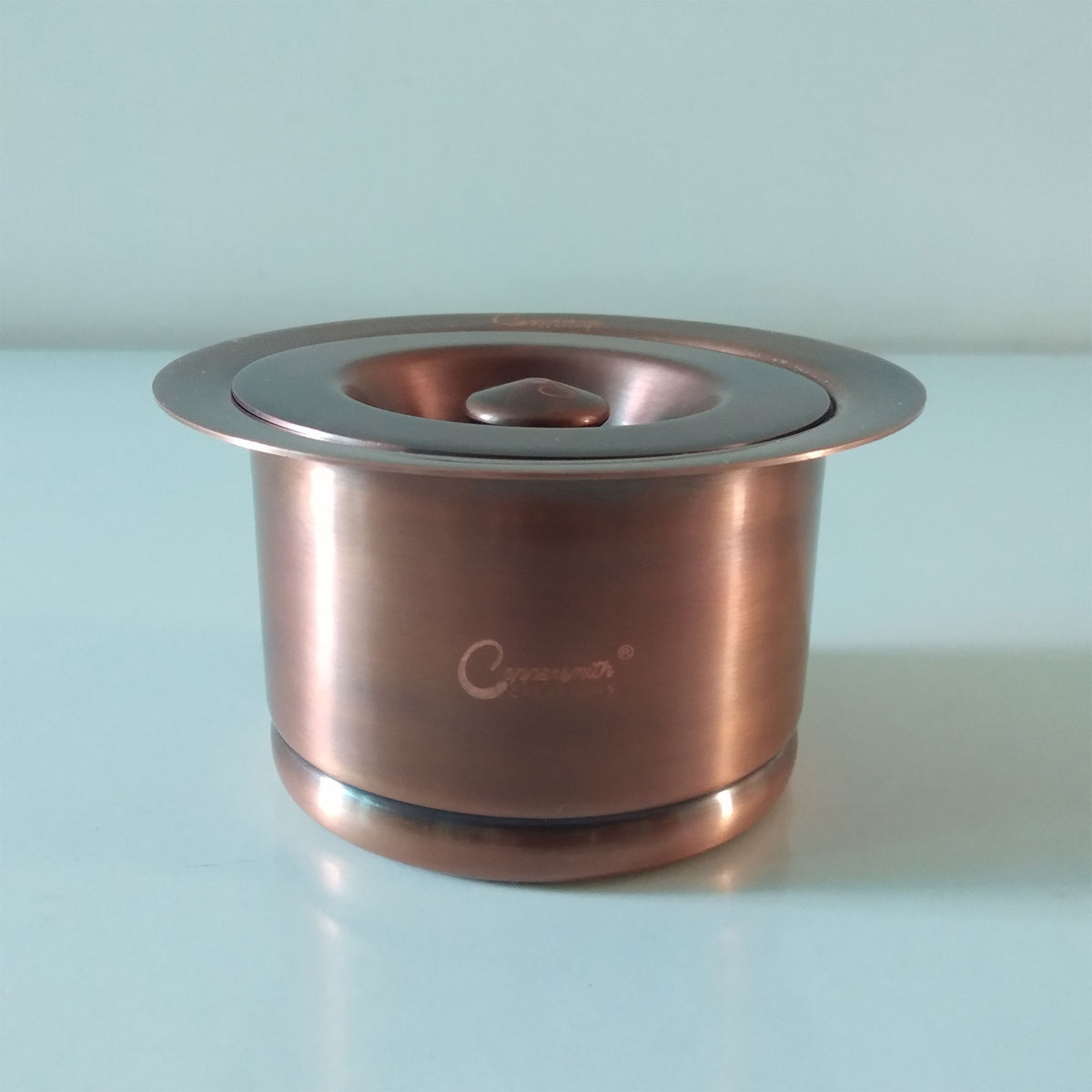 Copper kitchen sink 3 in 1 disposal flange