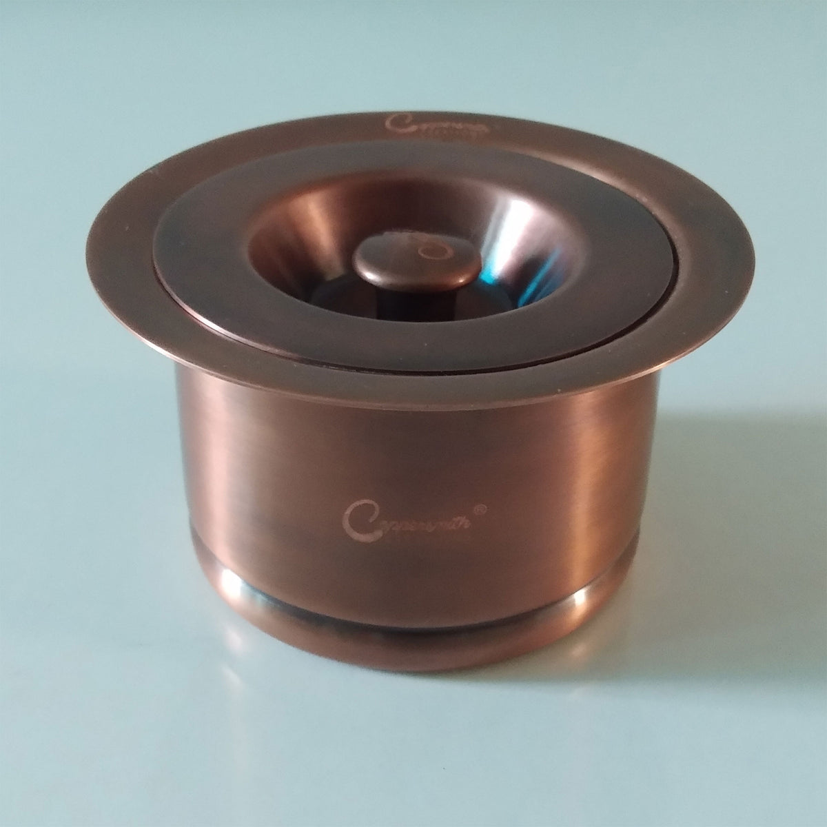 Copper kitchen sink 3 in 1 disposal flange