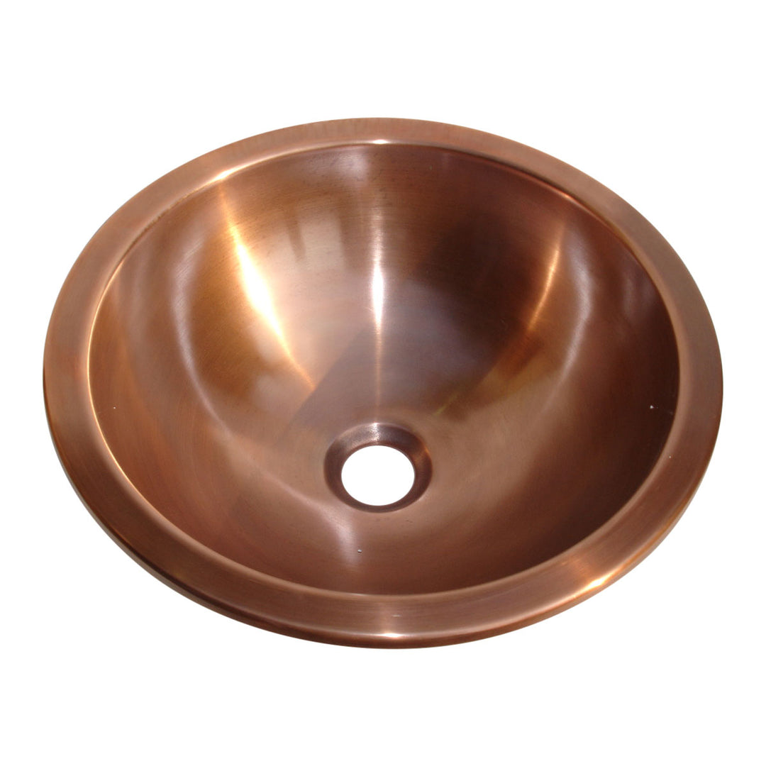Dark Antique Copper Sink - Coppersmith Creations