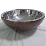 Load image into Gallery viewer, Copper Sink Hammered Copper Outside Nickel Inside - Coppersmith Creations
