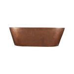 Load image into Gallery viewer, Hammered Double Wall Copper Bathtub
