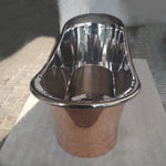 Load image into Gallery viewer, Straight Base Copper Bathtub Nickel Inside Big Size
