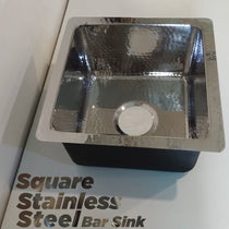 Square Stainless Steel Bar Sink