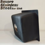 Load image into Gallery viewer, Square Stainless Steel Bar Sink
