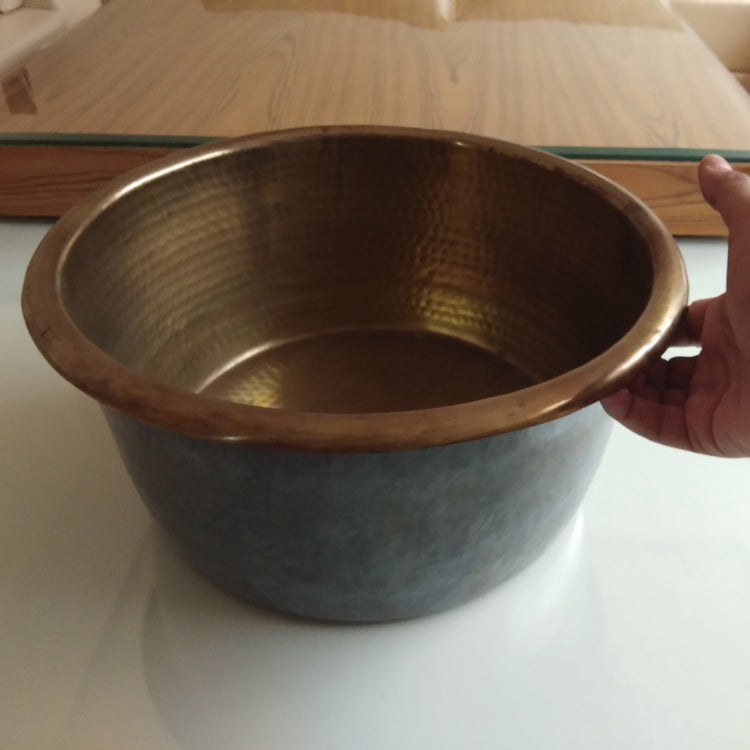Brass Pedicure Bowl