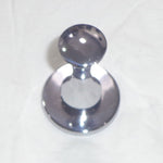 Load image into Gallery viewer, Brass Wall Mount Hook Nickel Finish - Coppersmith Creations
