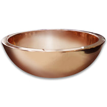 Copper Sink Round Shining 16" x 6"