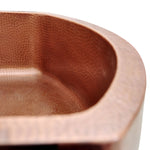 Load image into Gallery viewer, D-Shape Copper Kitchen Sink
