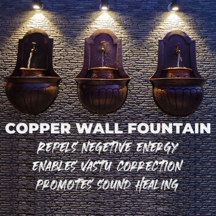 Copper Wall Fountain