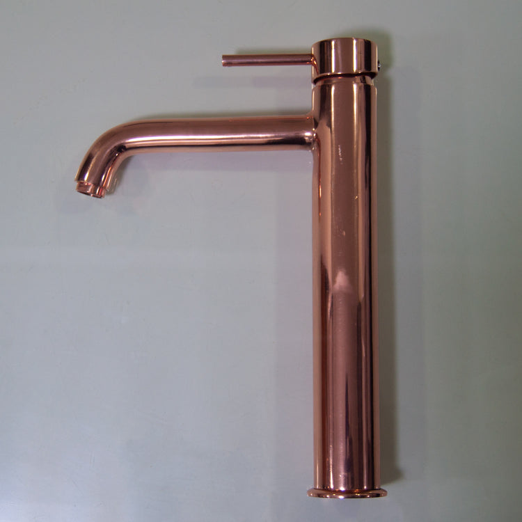 Conduit Shiny Copper Finish Faucet